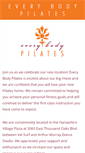 Mobile Screenshot of everybodypilateswlv.com